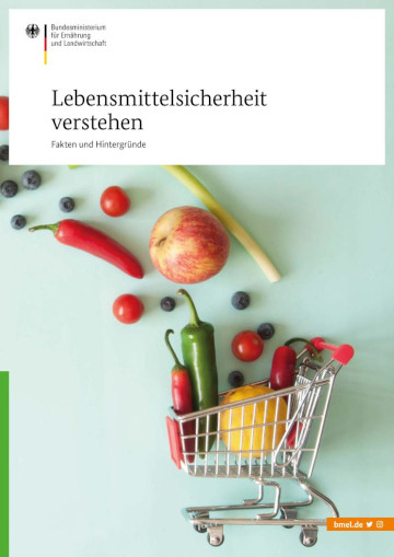 Titelbild der BMEL-Broschüre "Lebensmittelsicherheit verstehen"