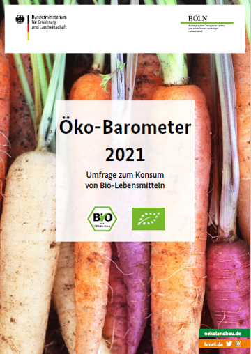 Cover der Broschüre "Öko-Barometer 2021"